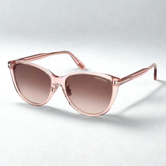 Tom Ford FT1055-K 72F Women’s Round Sunglasses 57mm